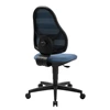 717130MT6CX6 Artwork Junior Topstar zwart petrolblauw schuin achteraanzicht
