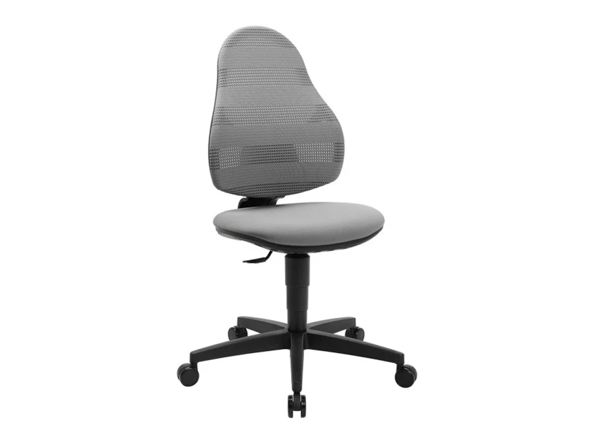 717130MT3CX3 Artwork Junior Topstar zwart grijs schuin vooraanzicht