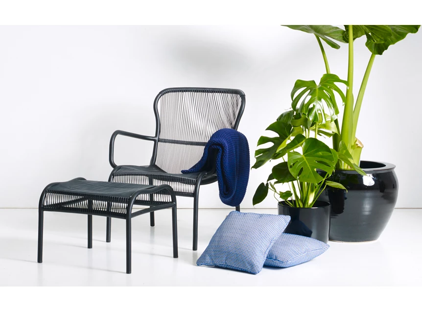 Sfeerfoto Voetensteun Loop Footrest Black GC071 Vincent Sheppard