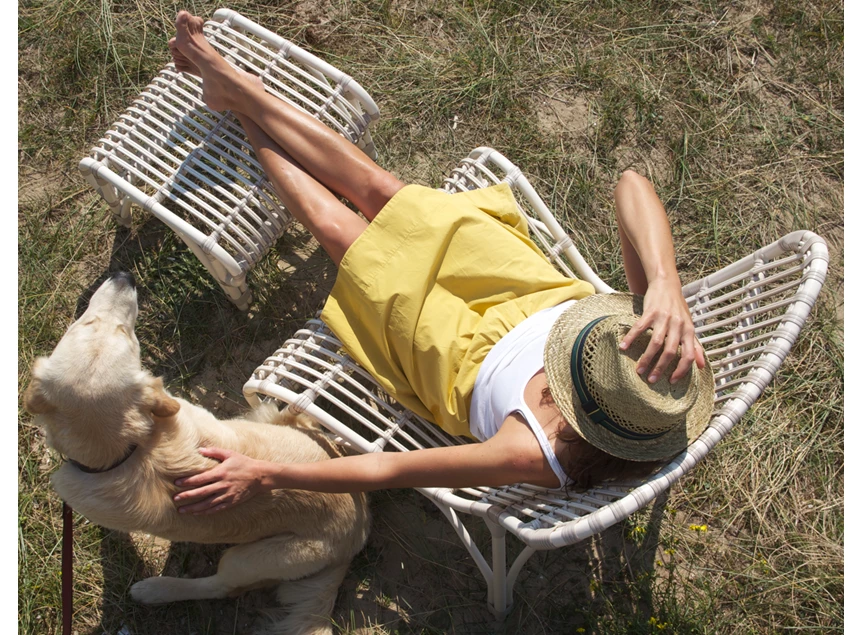 Bovenkant Voetensteun Lucy Footrest GC059 Off White Vincent Sheppard