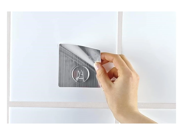 Plakken Wandhaak Static Loc Uno- vierkant- 4369200100