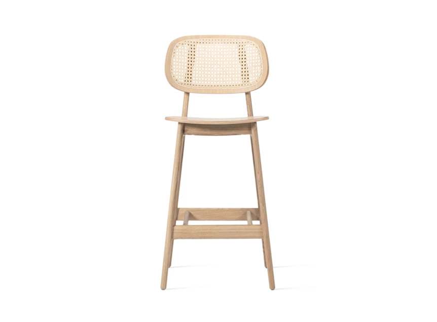 Front Lage barstoel Titus Counter Stool Natural Oak Vincent Sheppard