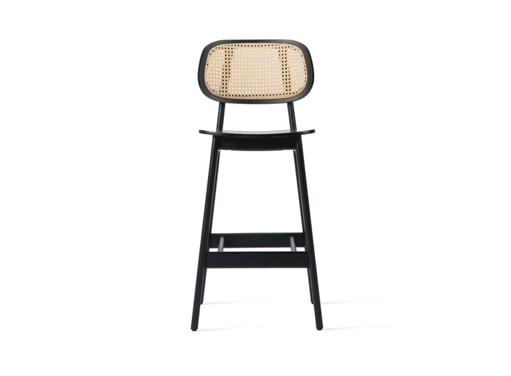 Front Lage barstoel Titus Counter Stool Black Oak Vincent Sheppard