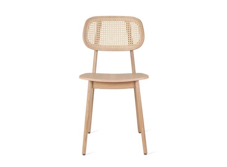 Front Stoel Titus Dining Chair Natural Oak Plywood Seat Vincent Sheppard