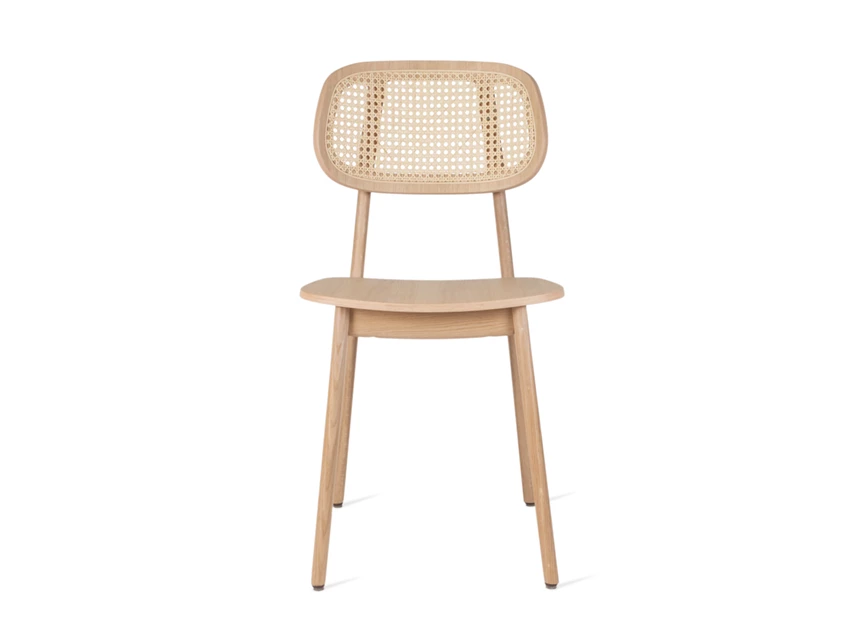 Front Stoel Titus Dining Chair Natural Oak Plywood Seat Vincent Sheppard