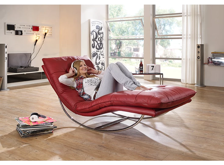 Met persoon Ligzetel Daily Dreams 47002 leder Willi Schillig