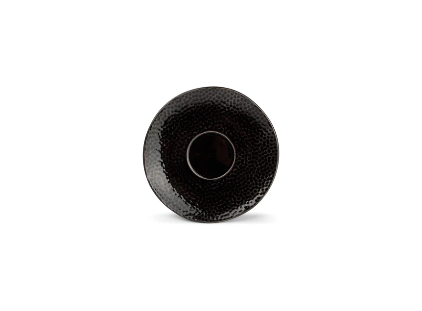 840151 zwart servies schotel 14,5cm mielo s&p kop 20cl salt and pepper