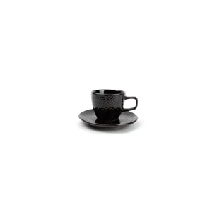 840150 s&p mokkakop zwart 95cl salt and pepper schotel 11,5cm servies