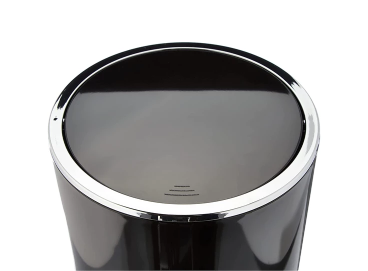 22558100 pedaalemmer inca 5 liter zwart kunststof wenko detail deksel dicht