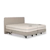 Boxspring My Nox combi sunchro 2 roma in mango 19101 viscospring schuin aanzicht gewoon