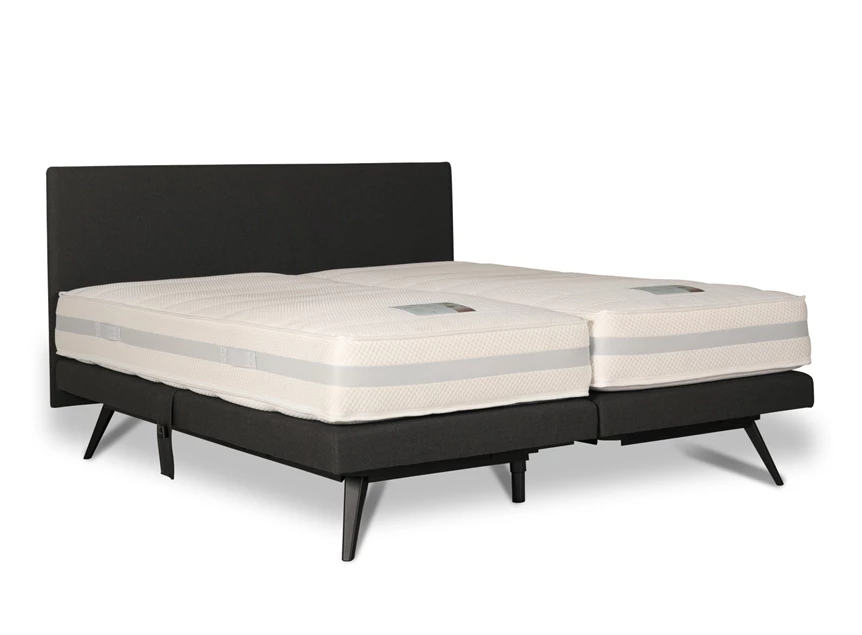 My Nox Stretto SY2 duo Hoofbord Torino poot celeste metaal zwart 22cm schuin