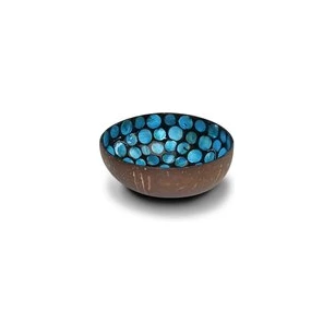 Cocosbowl Noya- Turquoise pearl- 14cm- 5956022