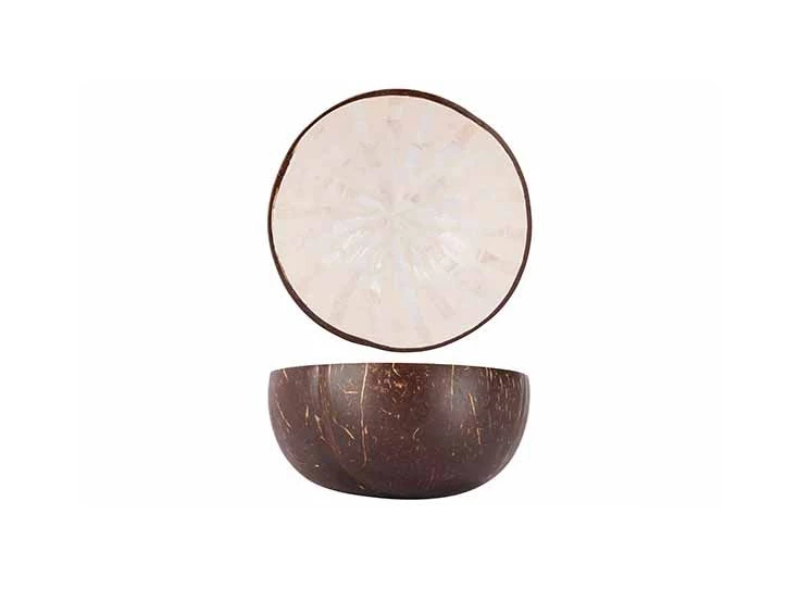 Cocosbowl Noya- brown mosaic star- 5956008