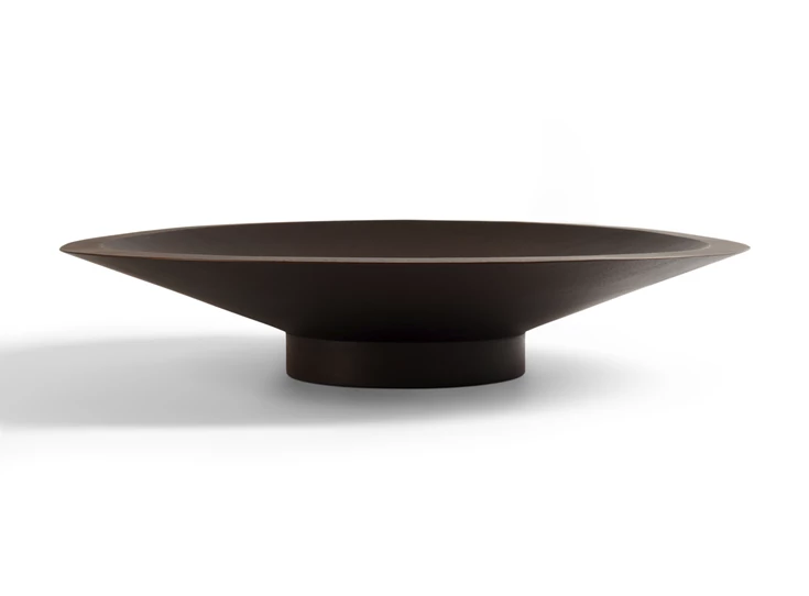 Schaal Mahogany Satellite Dark Brown Bowl 29748 Ethnicraft