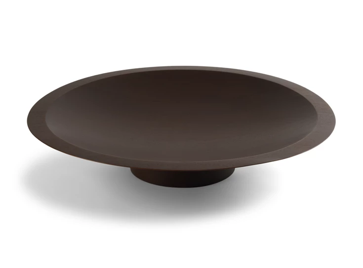 Bovenkant Schaal Mahogany Satellite Dark Brown Bowl 29748 Ethnicraft