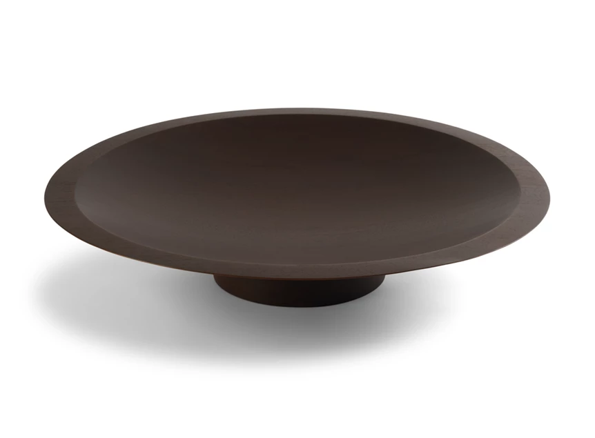 Bovenkant Schaal Mahogany Satellite Dark Brown Bowl 29748 Ethnicraft