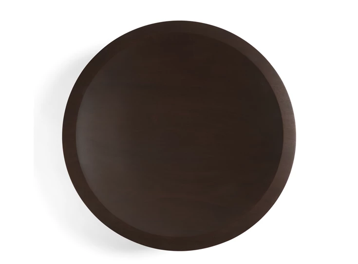 Bovenaanzicht Schaal Mahogany Satellite Dark Brown Bowl 29748 Ethnicraft