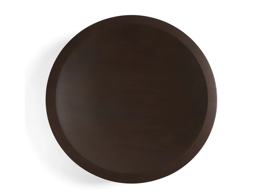 Bovenaanzicht Schaal Mahogany Satellite Dark Brown Bowl 29748 Ethnicraft