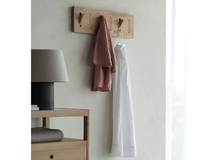Sfeerfoto Kapstok Oak Utilitile Wall Hanger 55102 Ethnicraft
