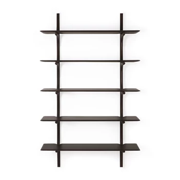 Wandrek Mahogany Pi Dark Brown Wall Shelf 29789 Ethnicraft