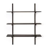Wandrek Mahogany Pi Dark Brown Wall Shelf 29788 Ethnicraft