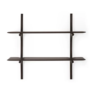 Wandrek Mahogany Pi Dark Brown Wall Shelf 29787 Ethnicraft