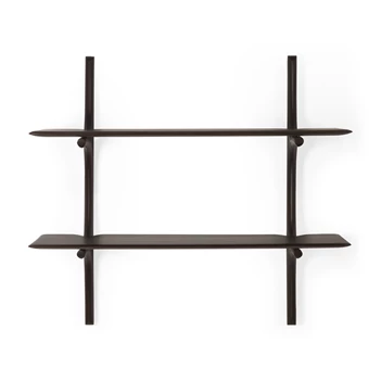 Wandrek Mahogany Pi Dark Brown Wall Shelf 29787 Ethnicraft