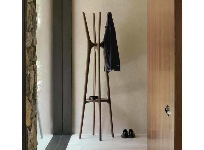 Sfeerfoto Kapstok Mahogany Pi Coat Stand 29786 Ethnicraft