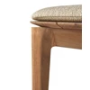 Detail Eetkamerbank Teak Bok Outdoor Bench Natural Fabric 10383 Ethnicraft