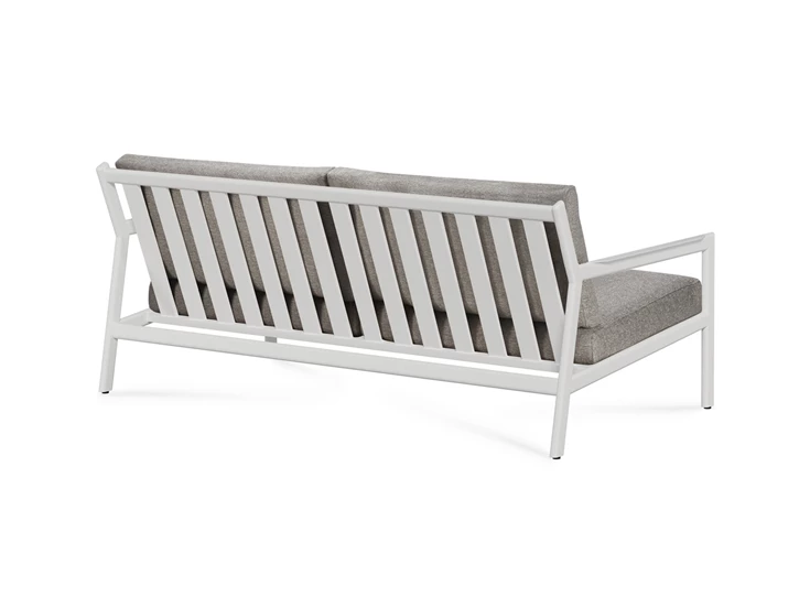 Achterkant Zitbank Jack Outdoor Sofa Aluminium White Mocha 60156 Ethnicraft