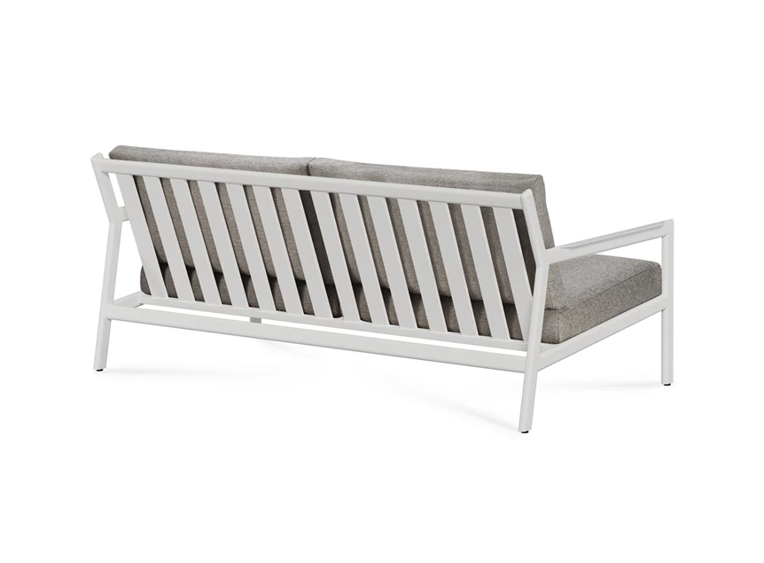 Achterkant Zitbank Jack Outdoor Sofa Aluminium White Mocha 60156 Ethnicraft