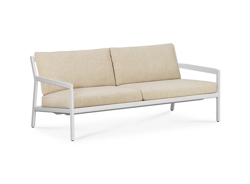 Zitbank Jack Outdoor Sofa Aluminium White Natural 60157 Ethnicraft