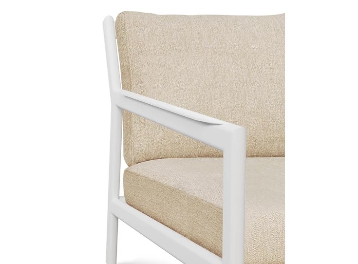 Armleuning Zitbank Jack Outdoor Sofa Aluminium White Natural 60157 Ethnicraft