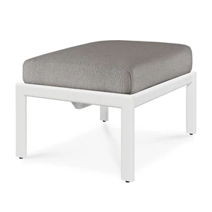 Voetensteun Jack Outdoor Footstool Aluminium White Mocha 60146 Ethnicraft