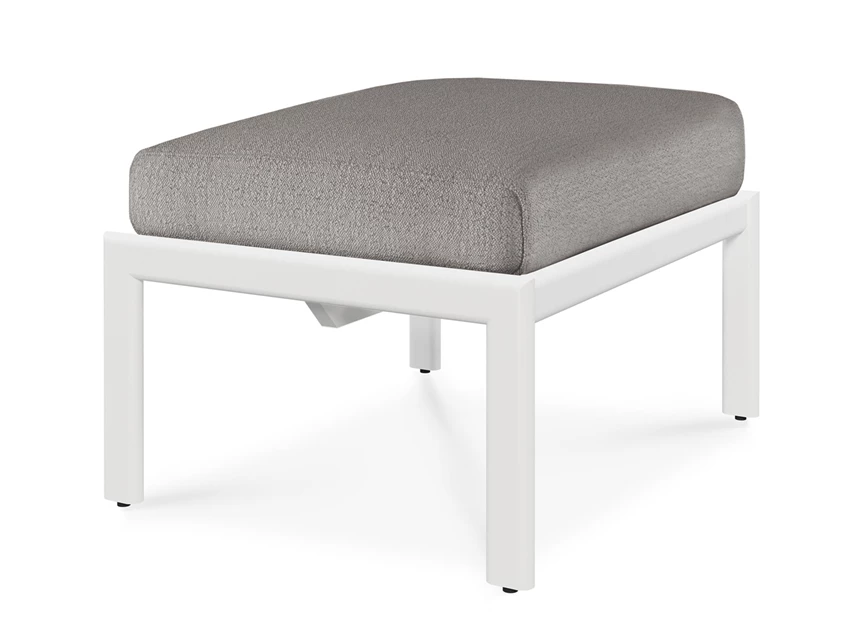 Voetensteun Jack Outdoor Footstool Aluminium White Mocha 60146 Ethnicraft