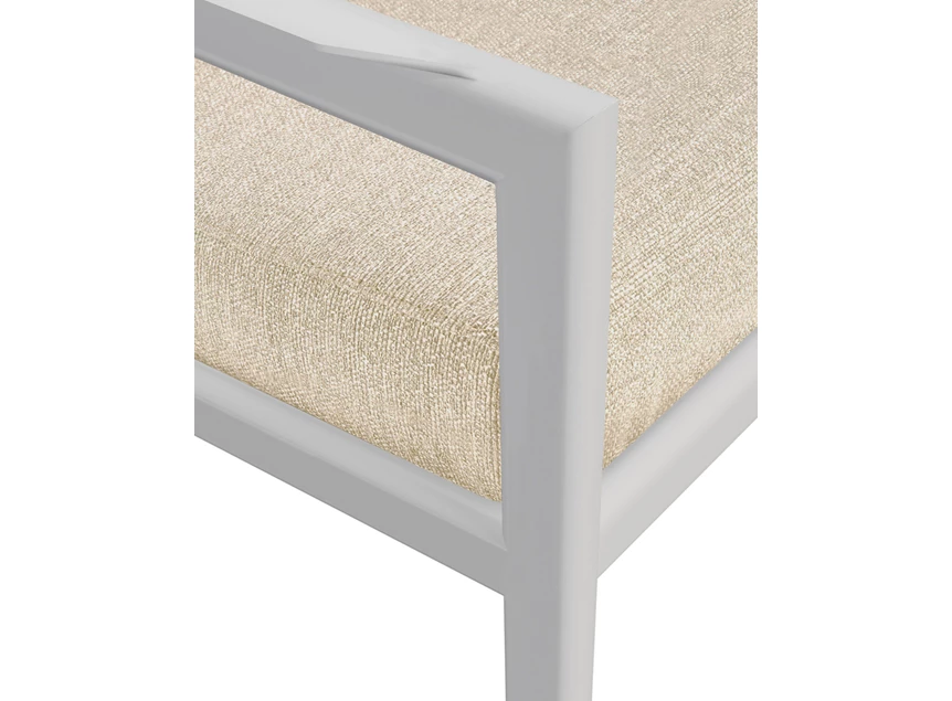 Detail Bijzetzetel Jack Outdoor Lounge Chair Aluminium White Natural 60152 Ethnicraft