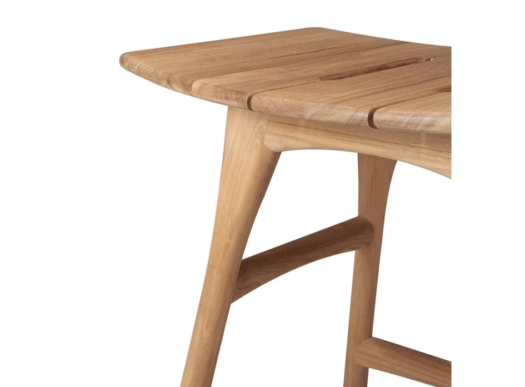 Detail Krukje Teak Osso Outdoor Stool Frame 10288 Ethnicraft