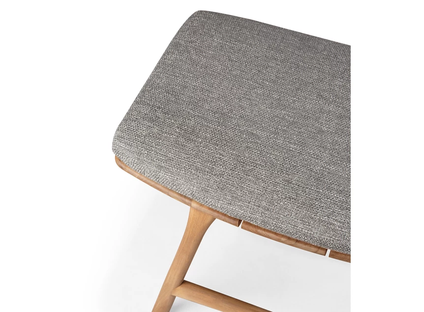 Bovenkant Krukje Teak Osso Outdoor Stool Mocha 10357 Ethnicraft