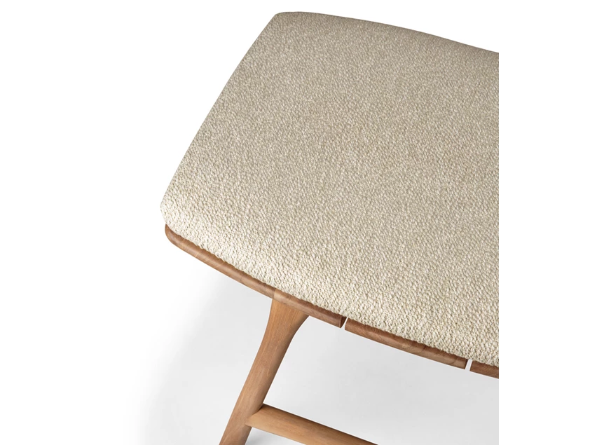 Bovenkant Krukje Teak Osso Outdoor Stool Natural 10358 Ethnicraft