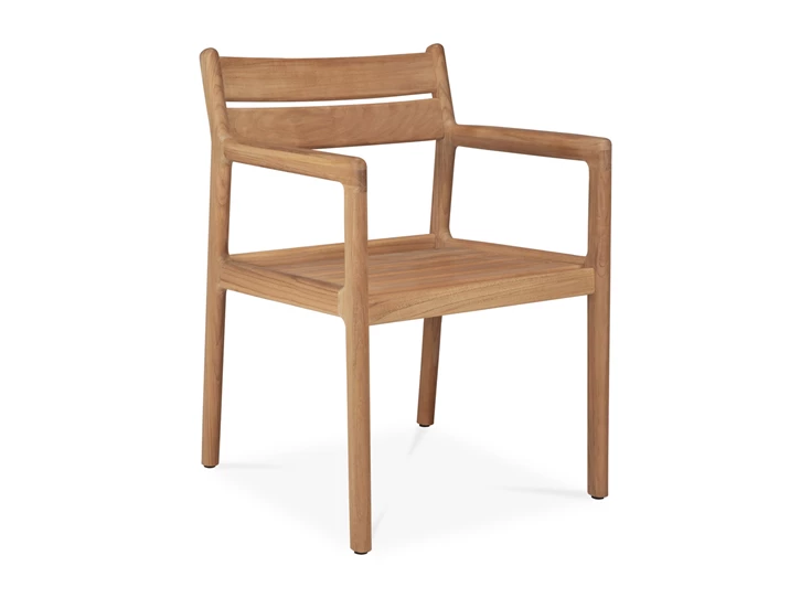 Armstoel Teak Jack Outdoor Dining Chair Frame 10284 Ethnicraft