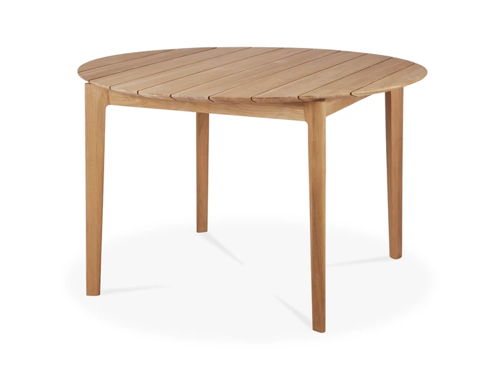 Zijkant Eettafel Teak Bok Outdoor Dining Table 10298 Ethnicraft