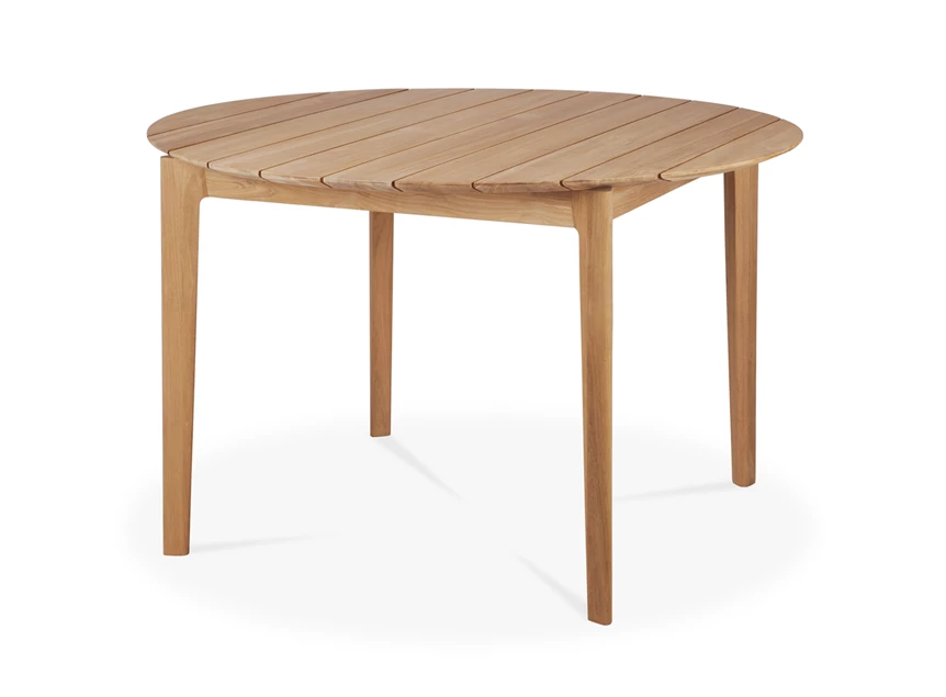 Zijkant Eettafel Teak Bok Outdoor Dining Table 10298 Ethnicraft