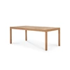 Zijkant Eettafel Teak Jack Outdoor Dining Table 10216 Ethnicraft
