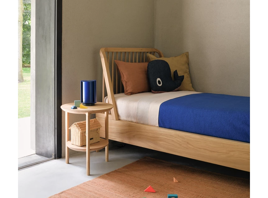 Sfeerfoto Bedkader 1 persoons Oak Spindle Bed 51251 Ethnicraft