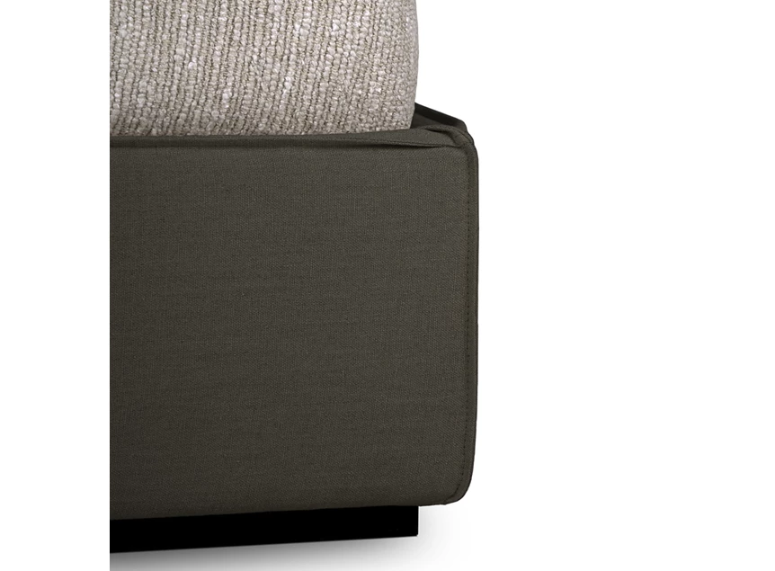 Detail Bedkader Revive Bed Grey Linen 21603 Ethnicraft