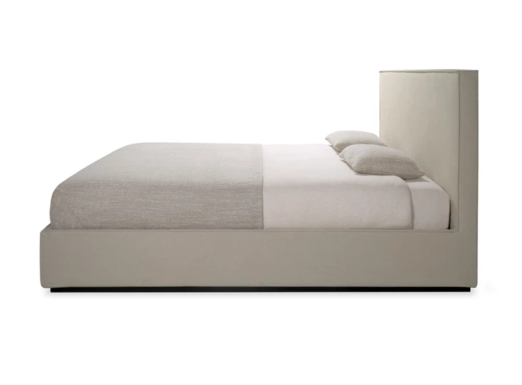 Zijkant Bedkader Revive Bed Sand Linen 21600 Ethnicraft