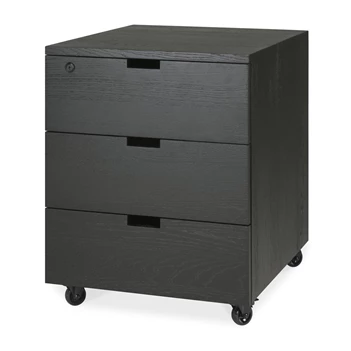 Ladekast Oak Billy Black Drawer Unit 50625 Ethnicraft