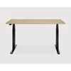 Verstelbare bureau Oak Bok Adjustable Desk Black Base 26105 Ethnicraft