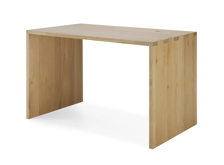 Zijkant Bureau Oak U Desk 50100 Ethnicraft