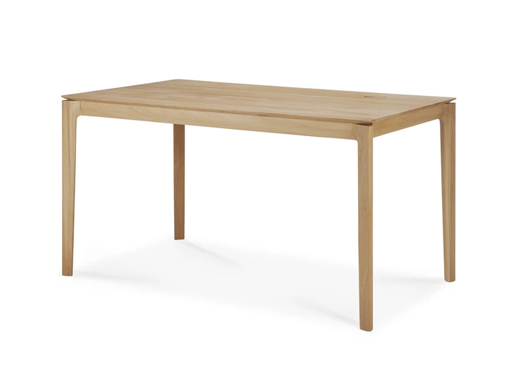 Zijkant Bureau Oak Bok Desk 51575 Ethnicraft